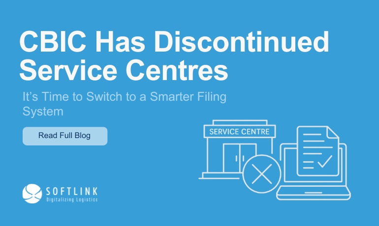 CBIC Has Discontinued Service Centres